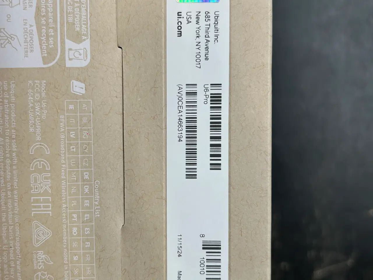 Billede 2 - Access point - Ubiquiti UniFi U6-PRO