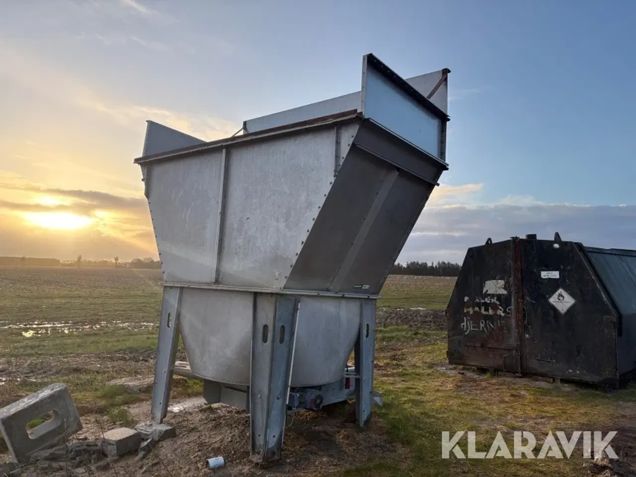 Billede 5 - Foldersilo galvaniseret Konrad Pumpe GmbH 45/80/200