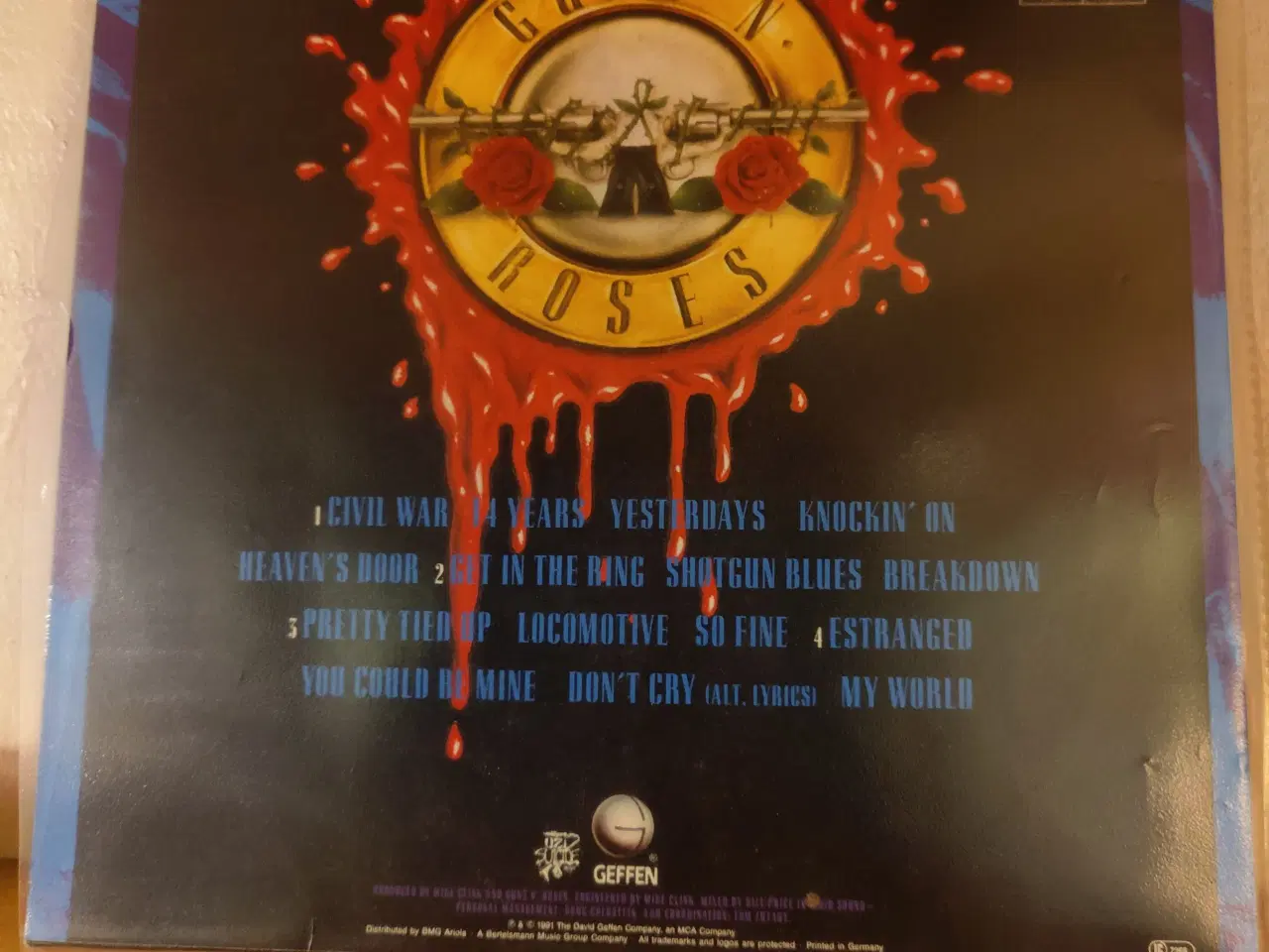 Billede 2 - Guns N'Roses dobbelt LP.