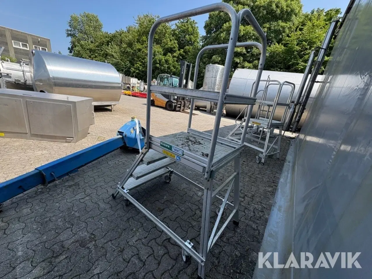 Billede 2 - Trappe platform på hjul