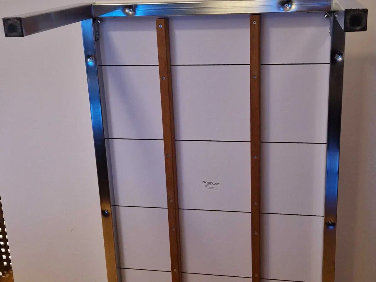 Billede 2 - Sofabord i hvid og krom