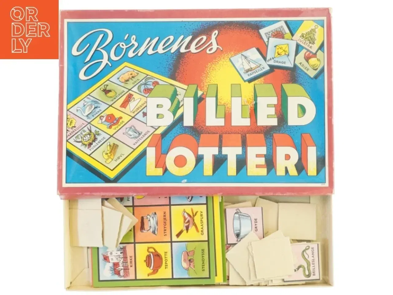 Billede 2 - Gammelt brætspil (str. 31x21 cm)