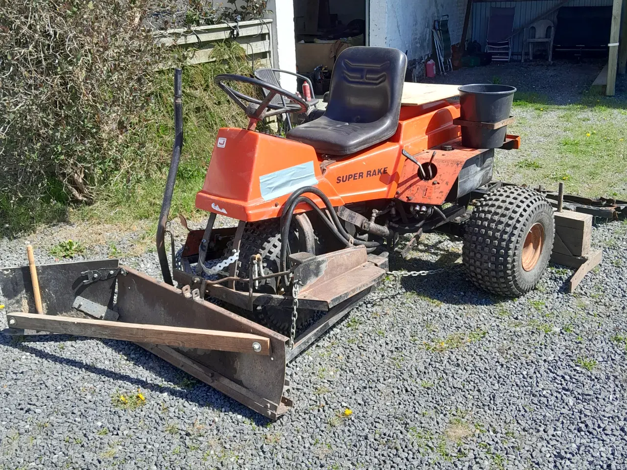 Billede 3 - 3 hjuls havetraktor, veteran