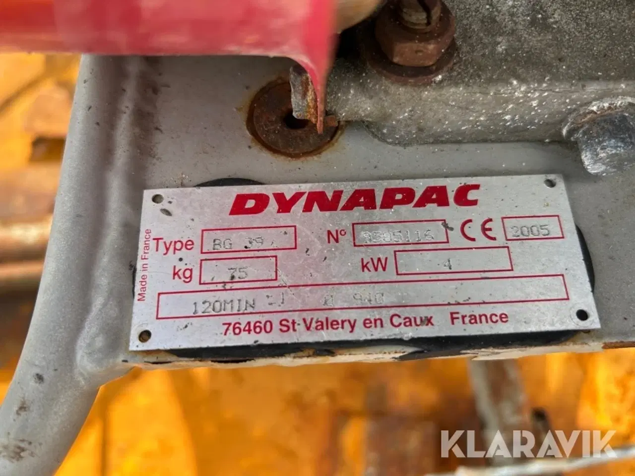 Billede 6 - Betonglitter Dynapac BG39