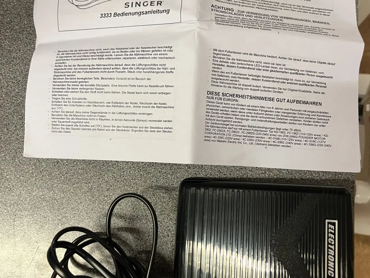 Billede 5 - Singer fashion mate 3333 ( som ny )