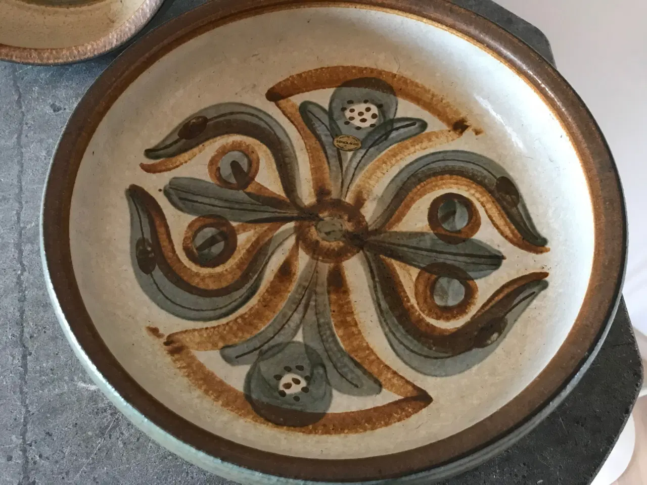 Billede 5 - 2 stk. Søholm keramik fade