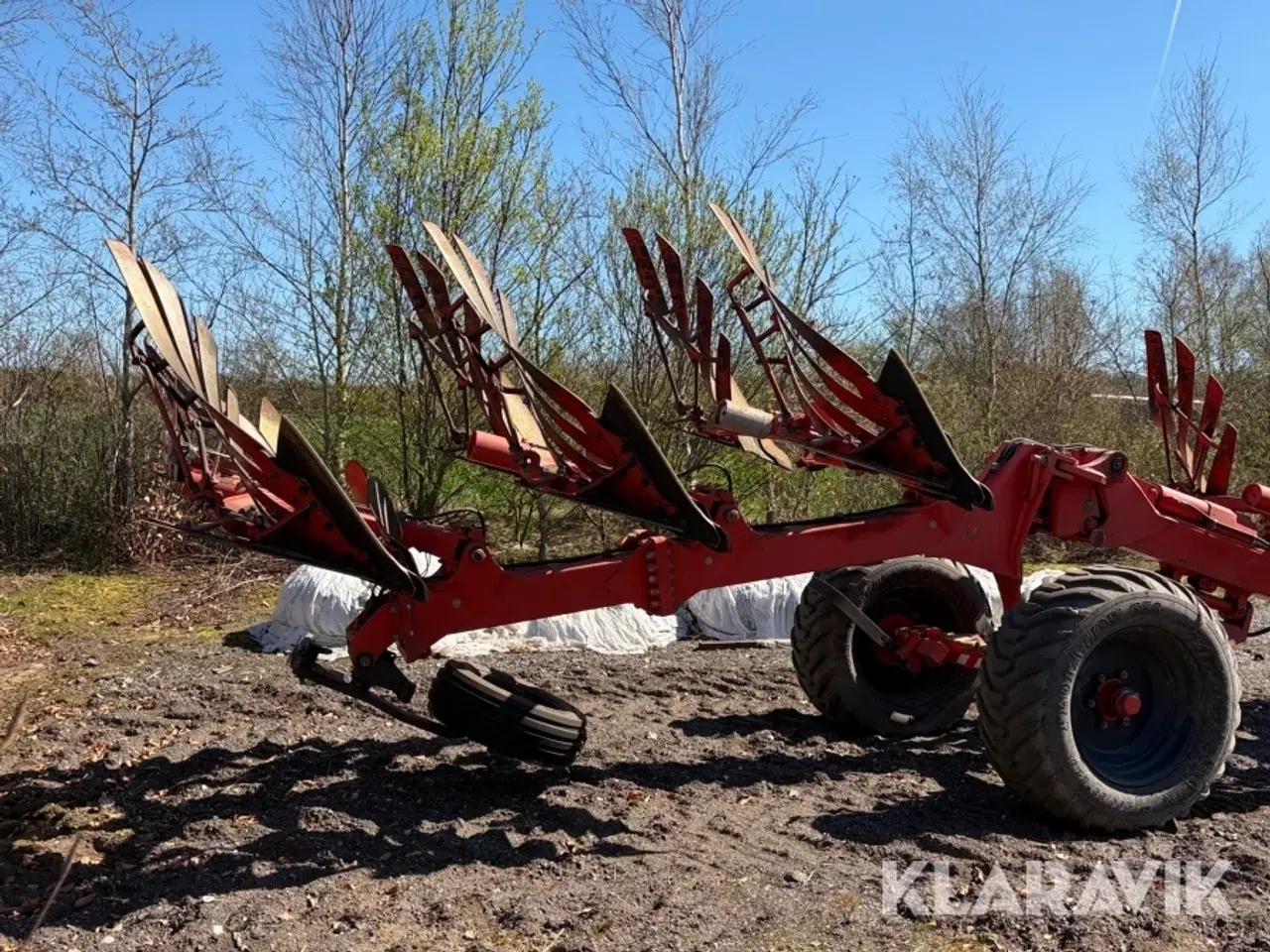 Billede 6 - Halvbugseret vendeplov Kuhn Vari-manager VMG8EH53 8 furet