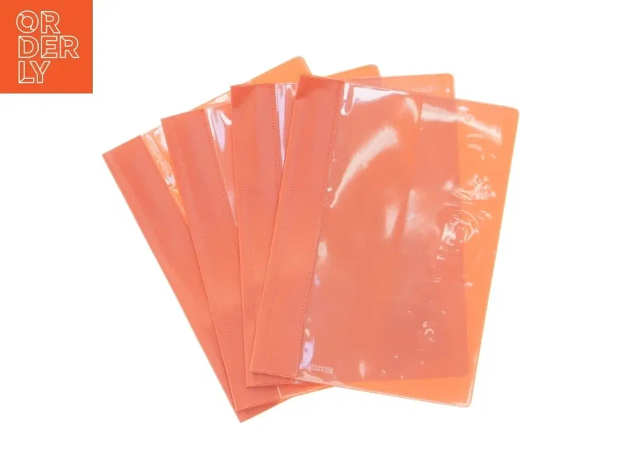 Billede 4 - Orange mapper fra E S S E L T E (str. 22,5 x 16,5 cm)