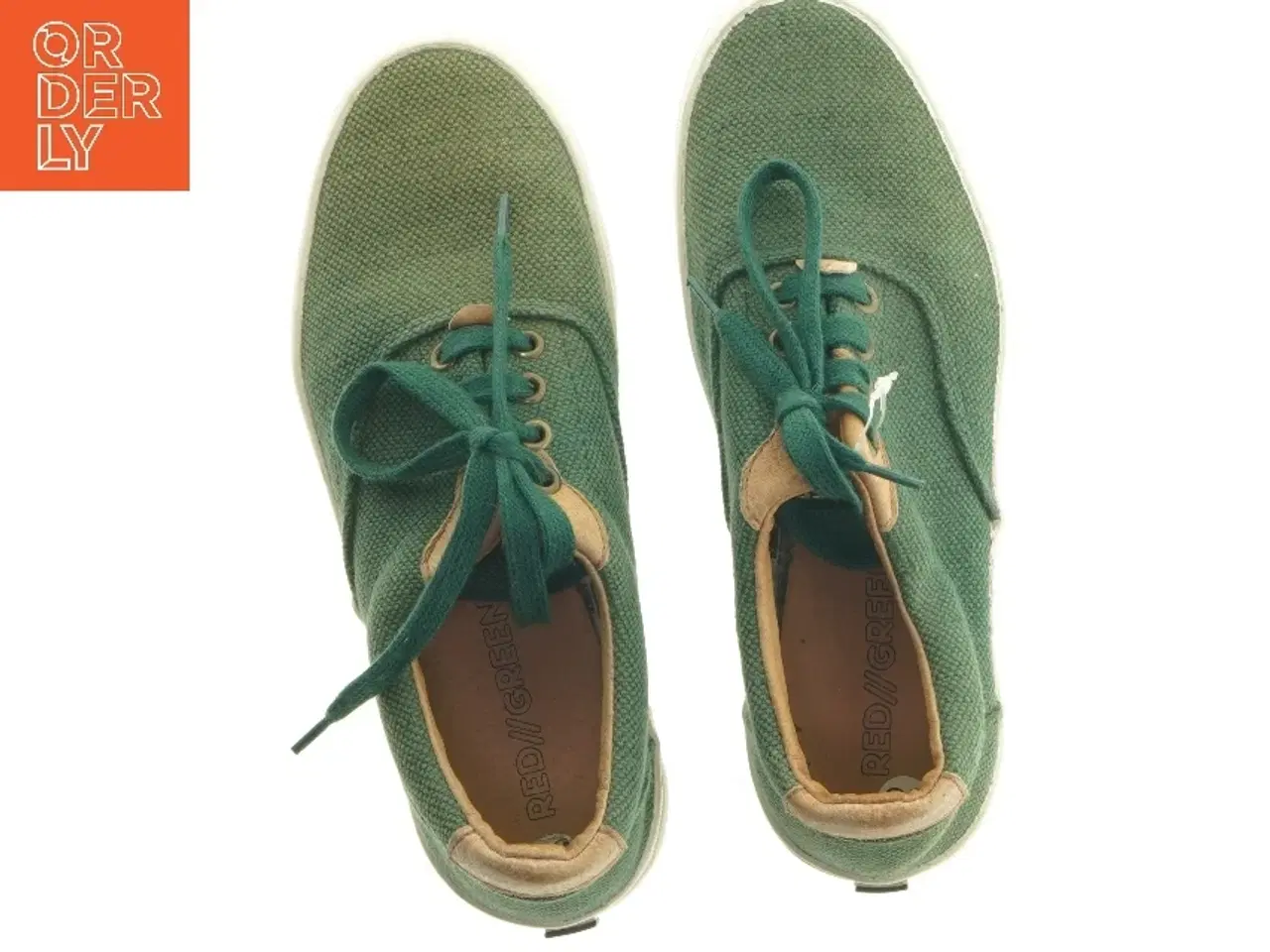 Billede 7 - Red and green grønne sneakers (str. 38)