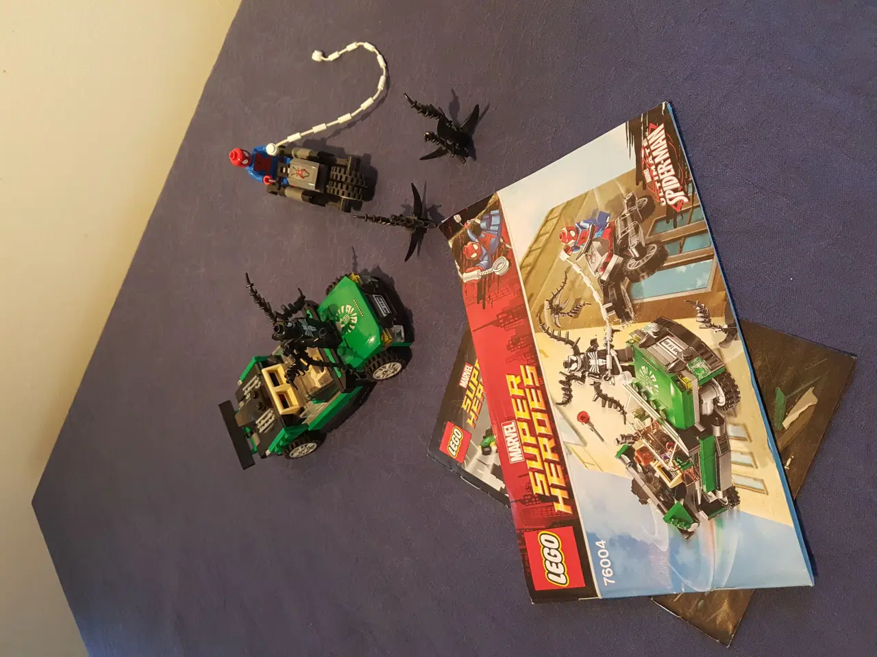 Billede 1 - LEGO Super Heroes 76004 SpidercycleChase