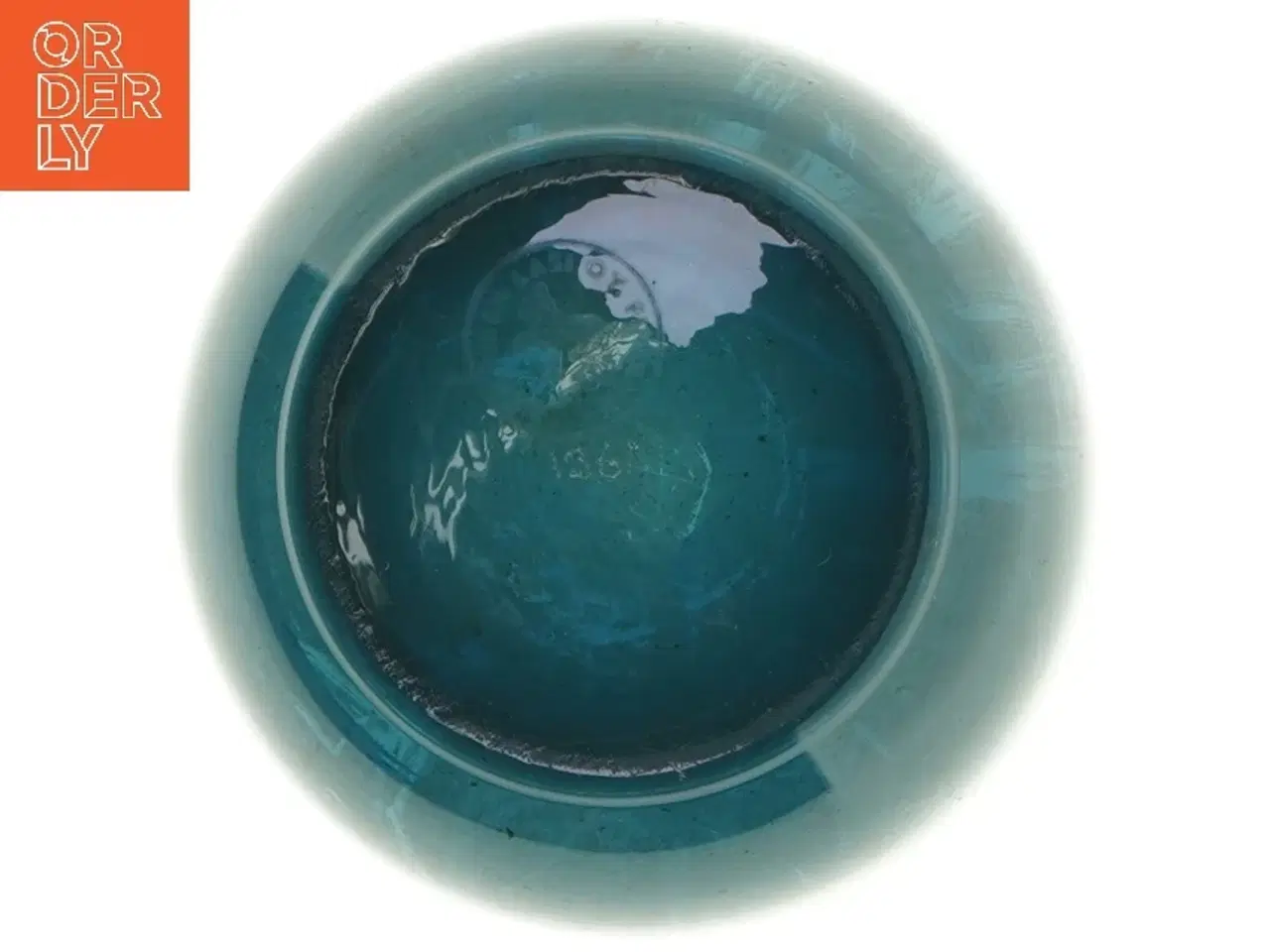 Billede 3 - Riihimäen blå glasvase (str. 21 cm)