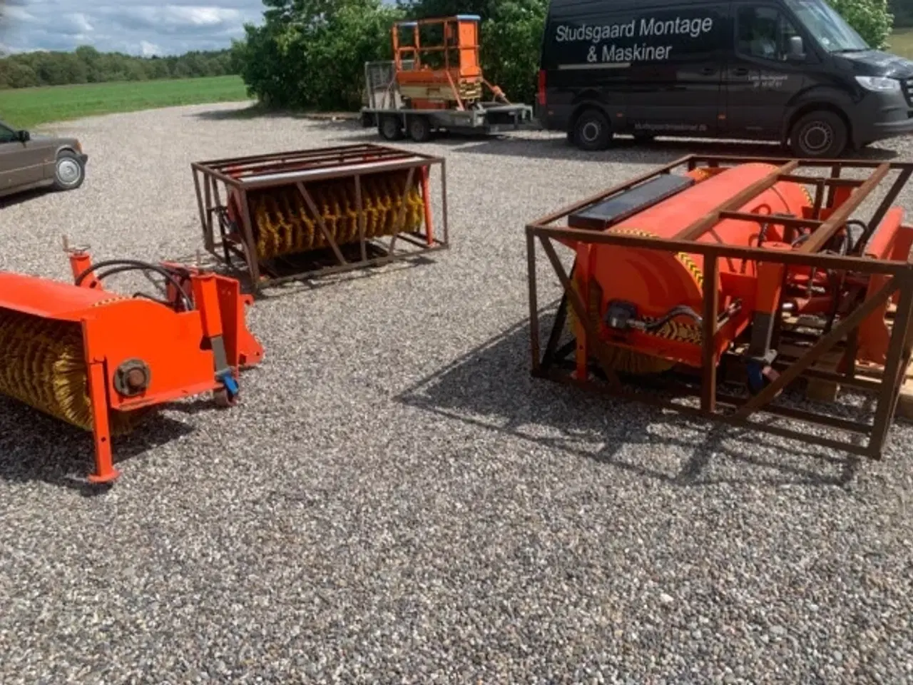 Billede 3 - Hydraulisk kost til minilæsser, ubrugt