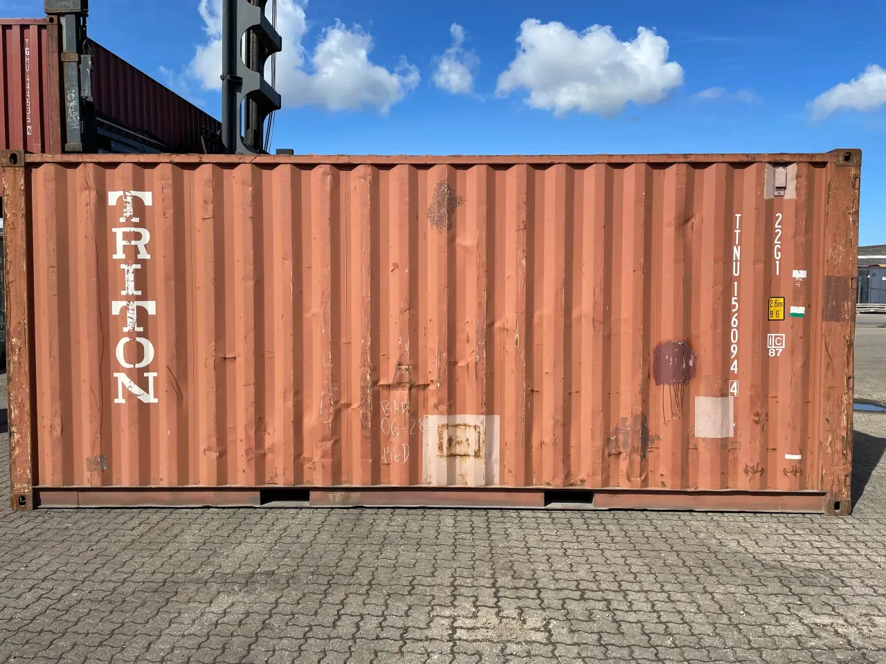 Billede 5 - 20 fods Container- ID: TTNU 156094-4