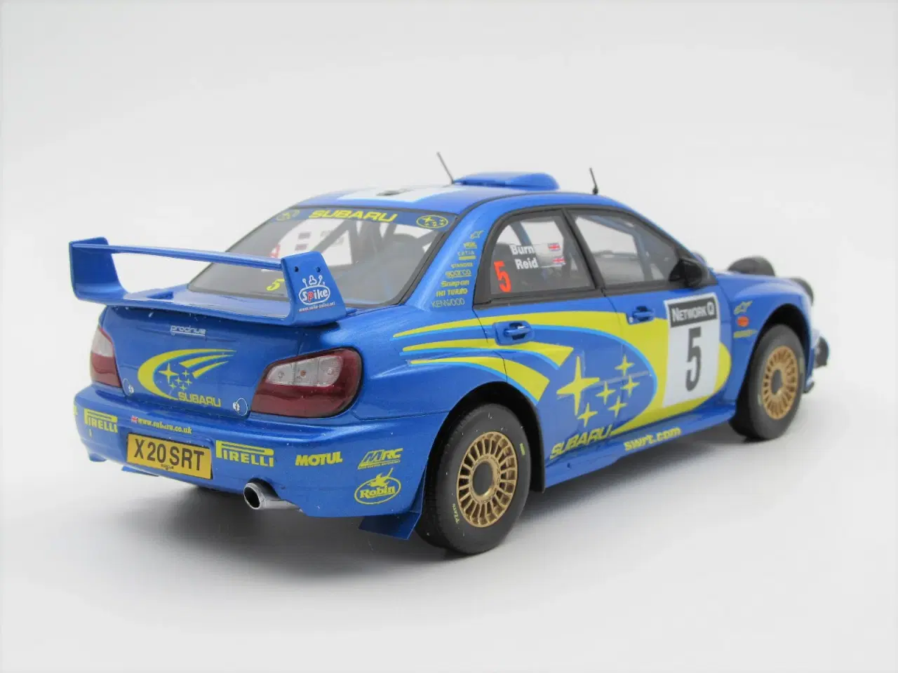 Billede 3 - 2001 Subaru Impreza WRX STI #5 "Night Lights" 1:18