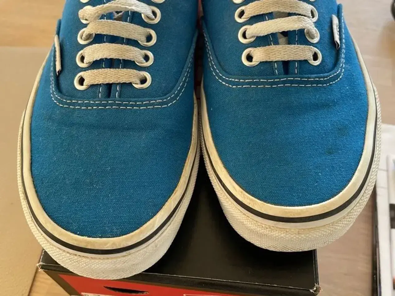Billede 1 - Blå VANS sko