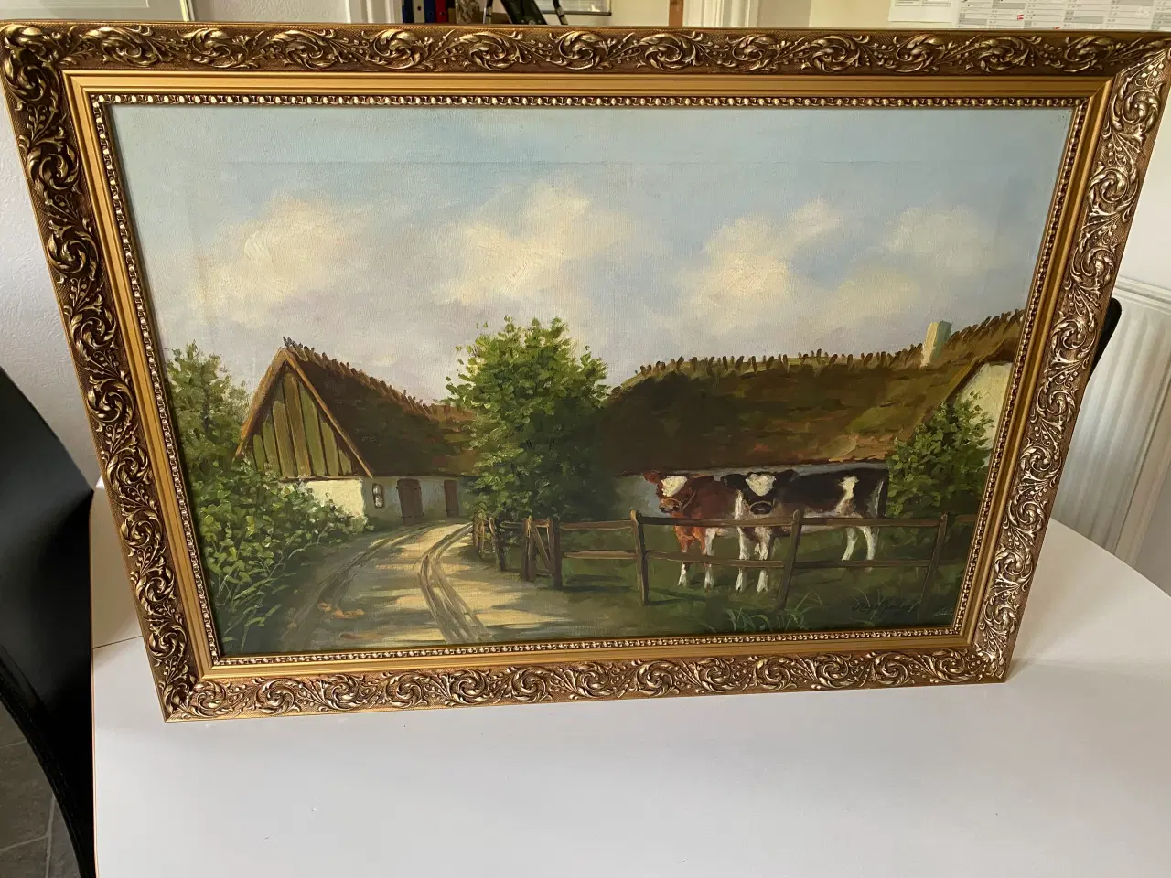 Billede 1 - Maleri af Aage Jessen.