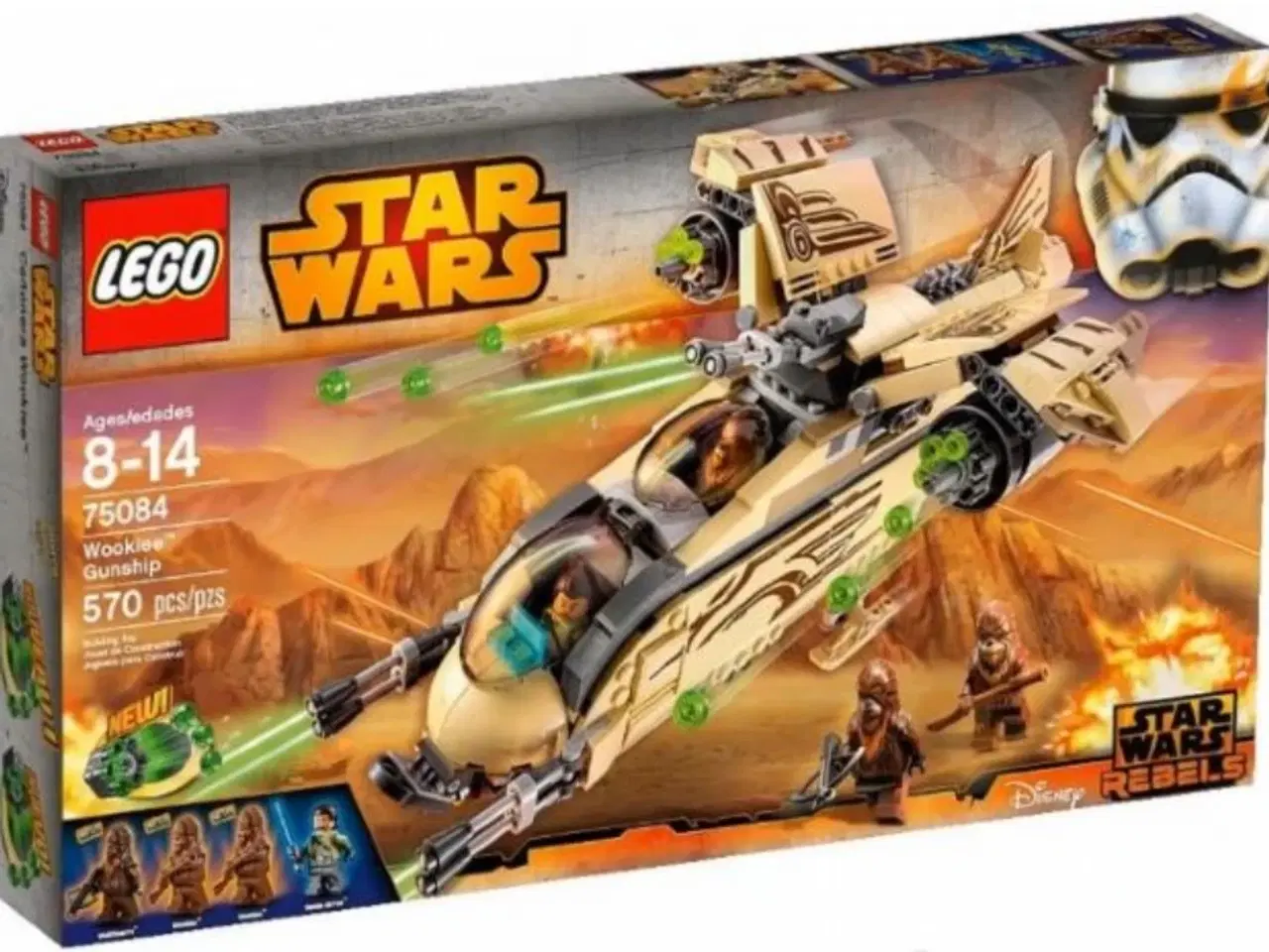 Billede 1 - Lego Star Wars, 75084 Wookee Gunship