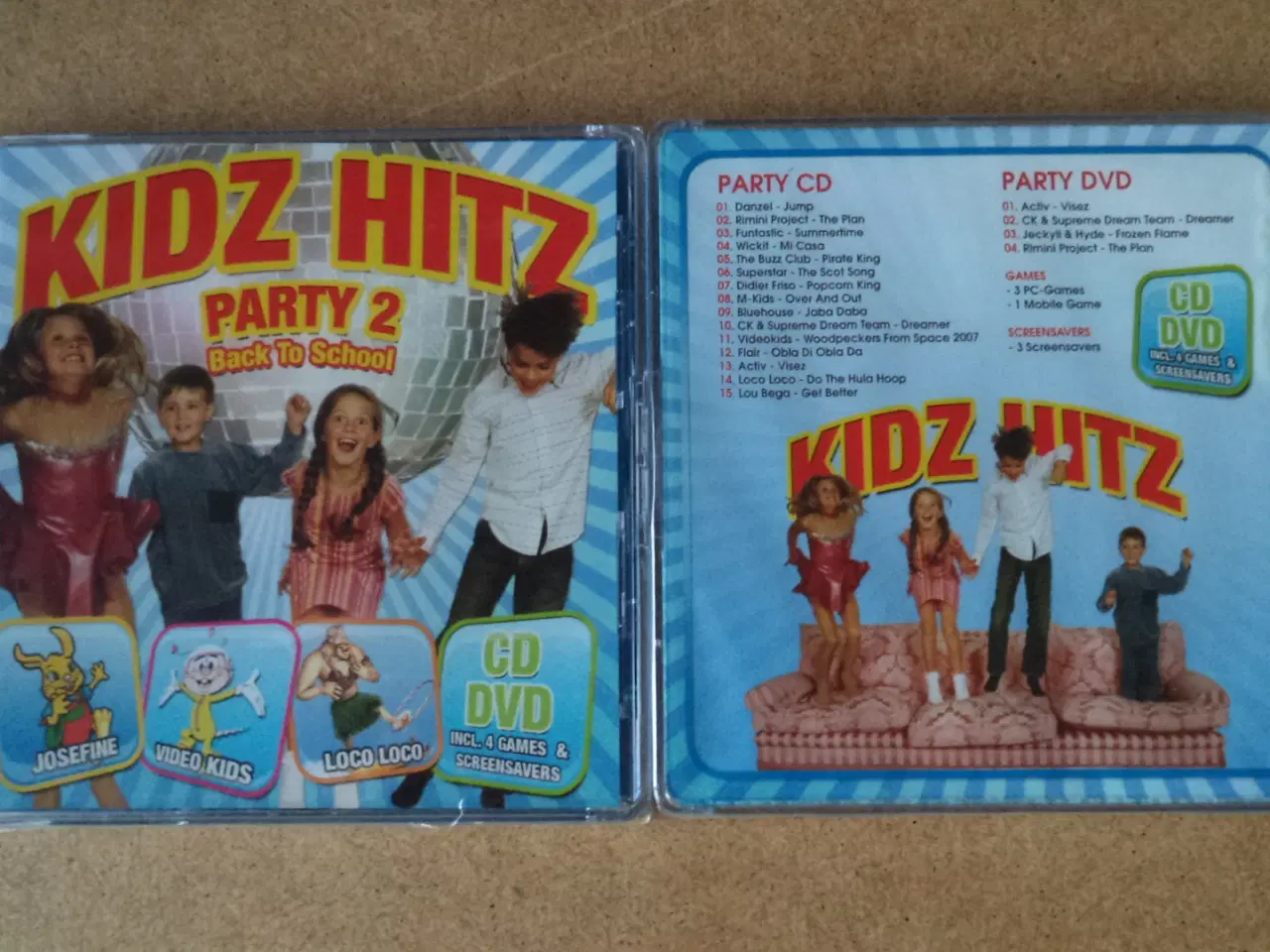 Billede 1 - Opsamling ** Kidz Hitz, Party 2 – Back To School 