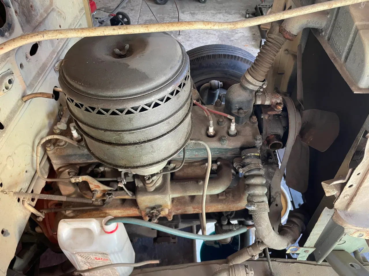 Billede 6 - plymouth p4 1937 motor og gearkasse