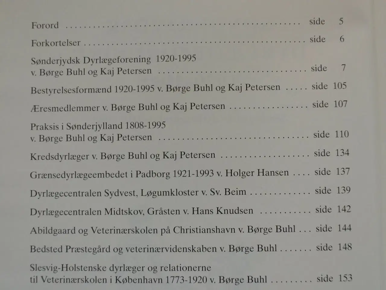 Billede 2 - sønderjydsk dyrlægeforenig 1920-1995, red. af børg