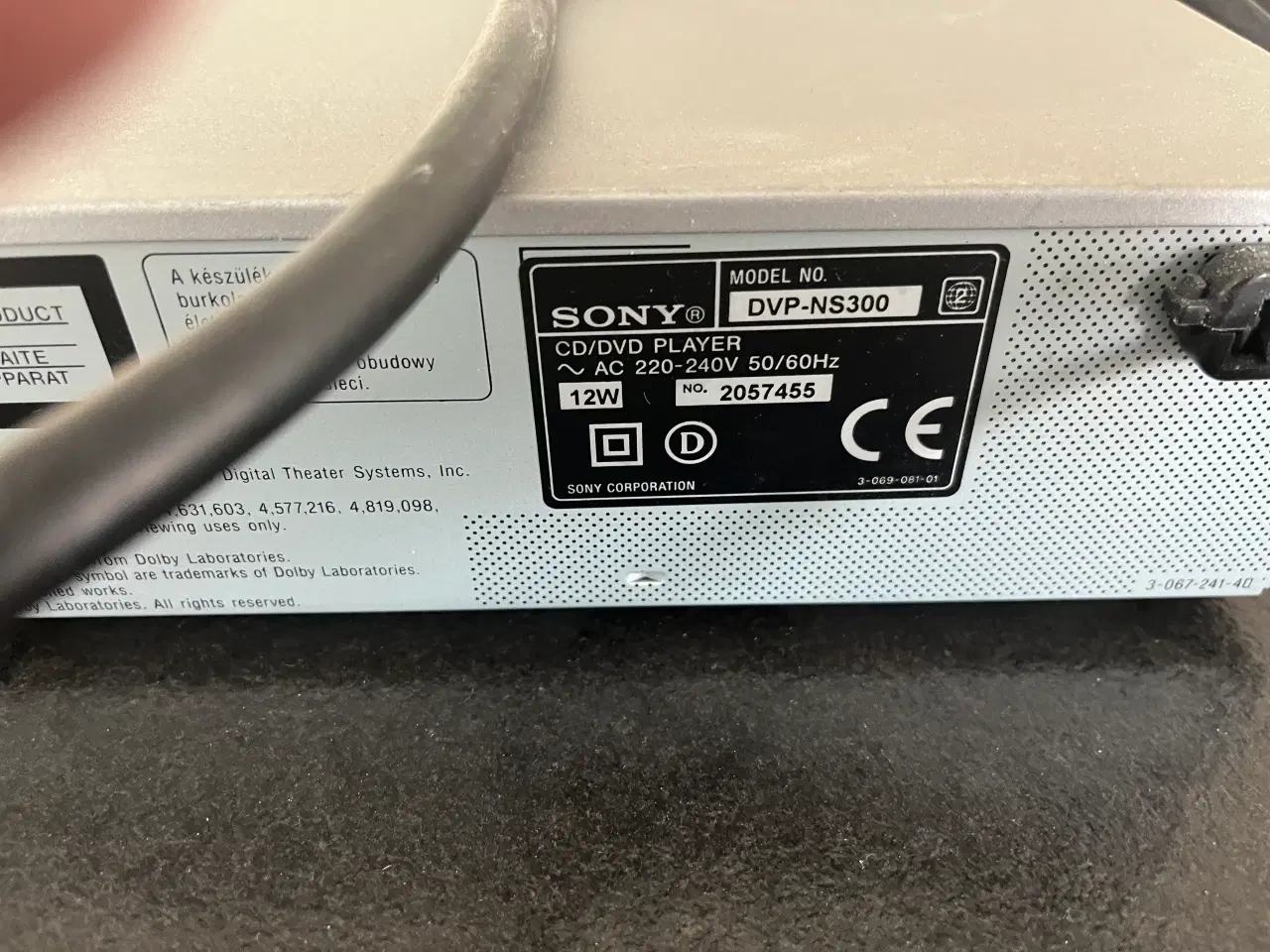 Billede 2 - Sony DVD afspiller 