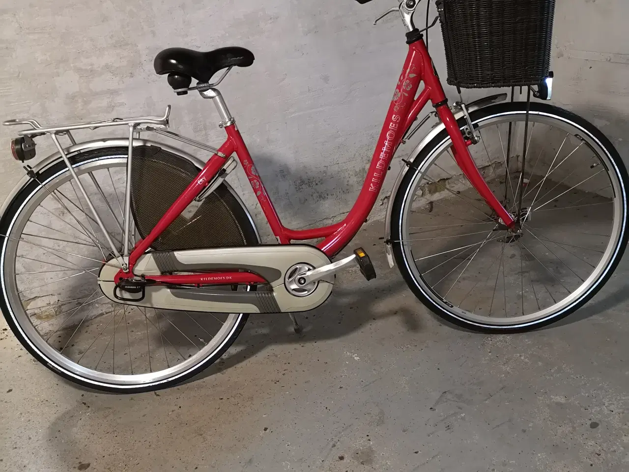 Billede 14 - Kildemoes Rød 28"  48cm   7 gear..Løs 1 nøgle.. ny