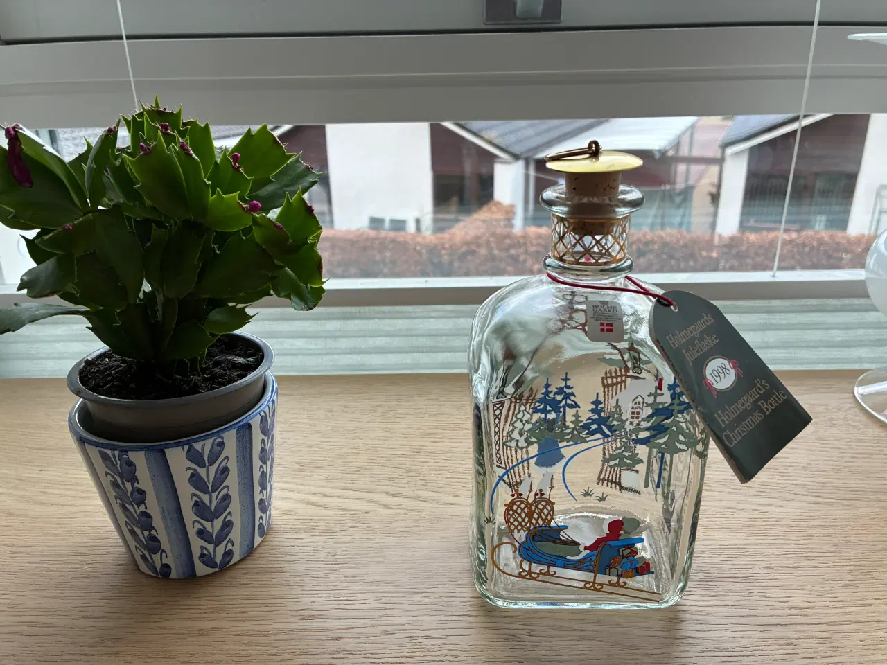 Billede 1 - Holmegaards Juleflaske 1998