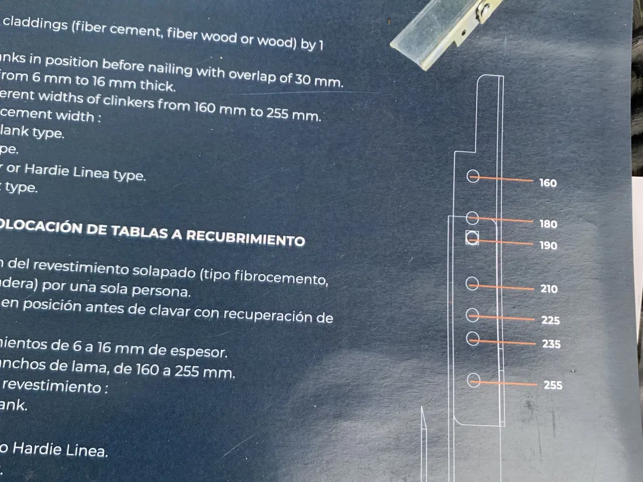 Billede 3 - Brædeholder til Hardiplanker