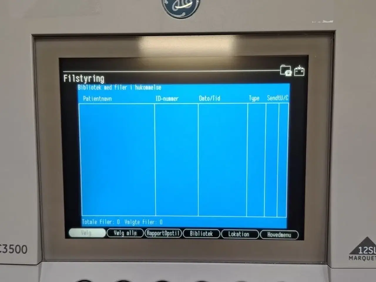 Billede 12 - ECG Machine GE MAC 3500