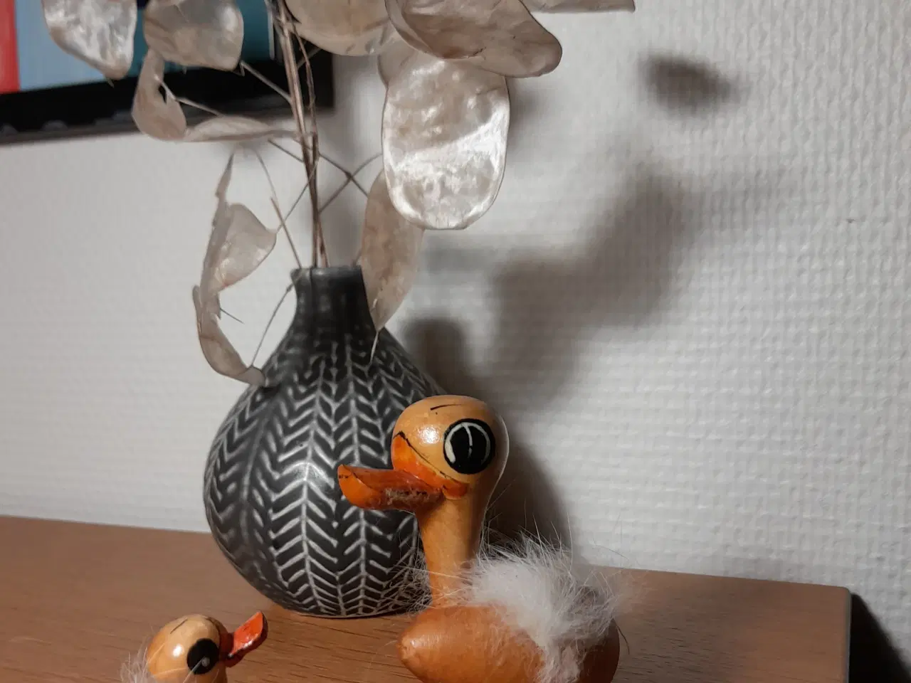 Billede 2 - Vintage påske and med ælling.