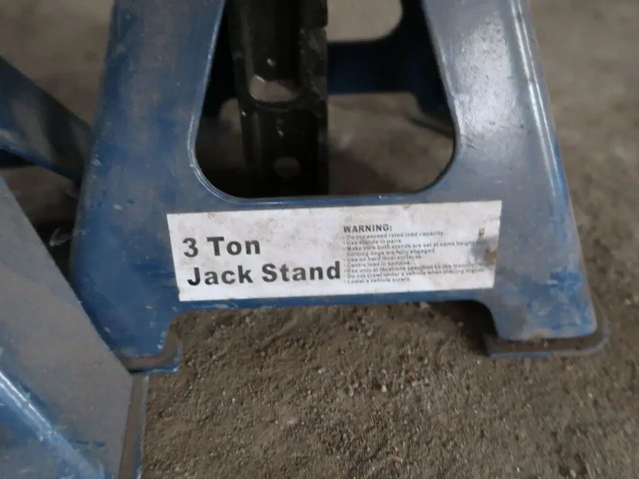 Billede 3 - 2 stk. jack stand 3 Ton