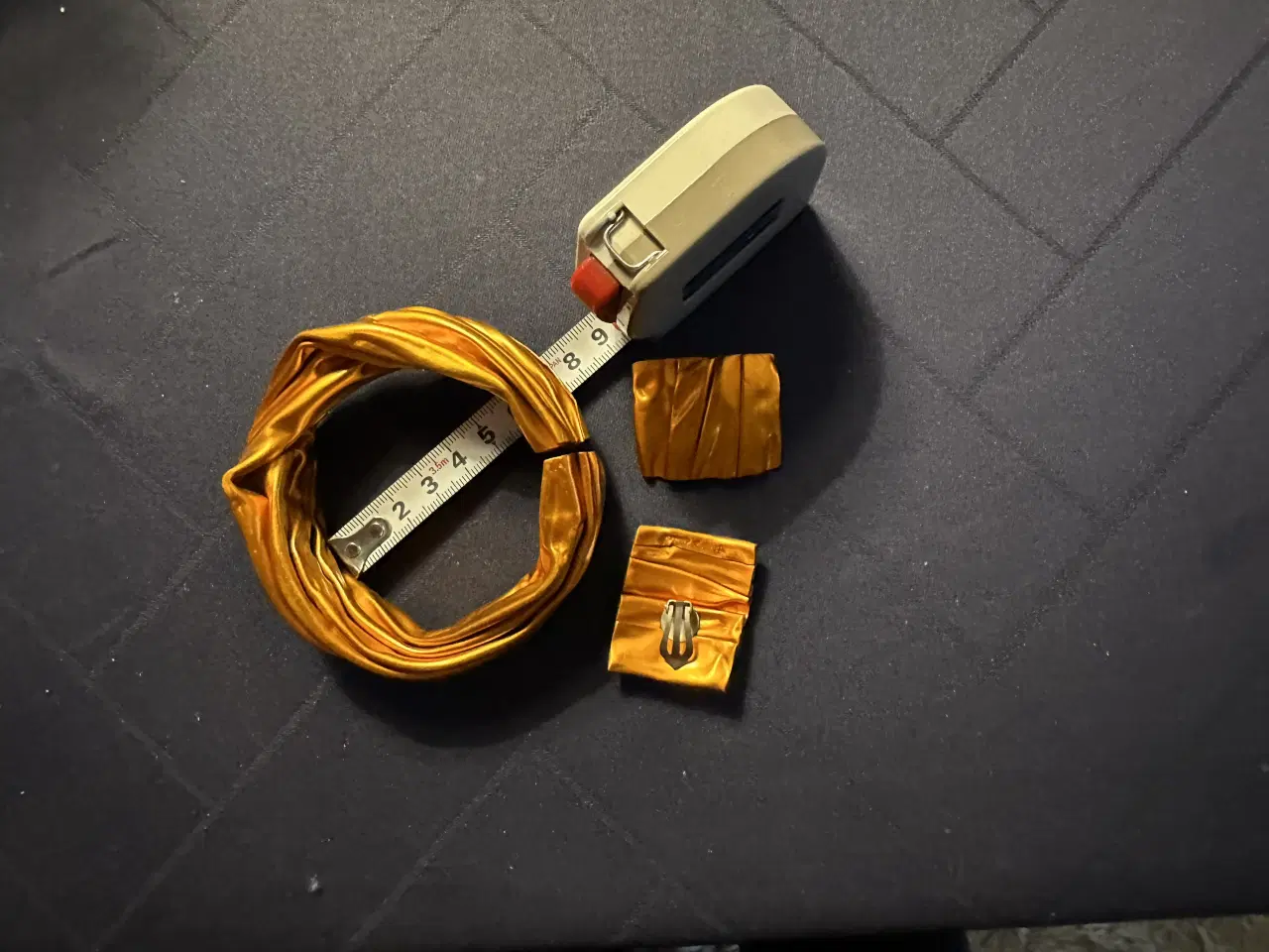 Billede 8 - Unik armring og øre clips i krøllet kobber