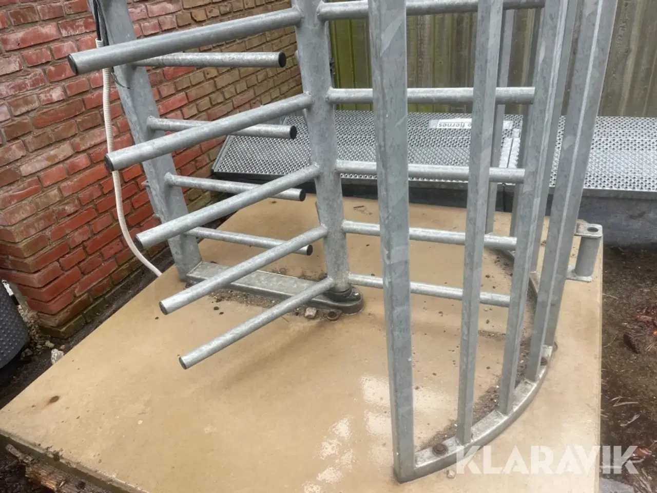 Billede 4 - Karrusel til byggeplads Heras på beton fod