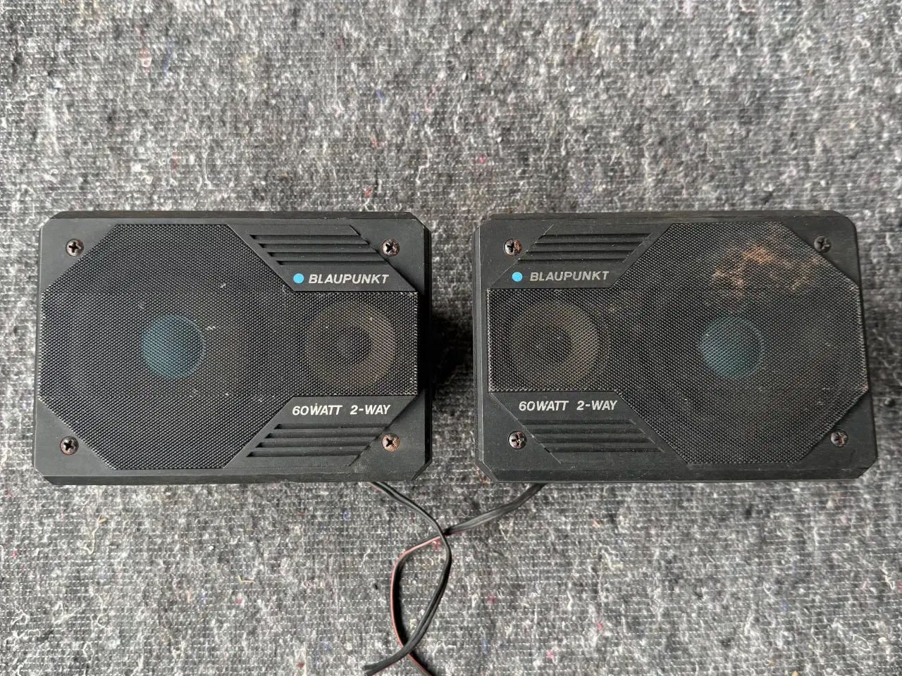 Billede 1 - Blaupunkt retro bilhøjtaler til hattehylde