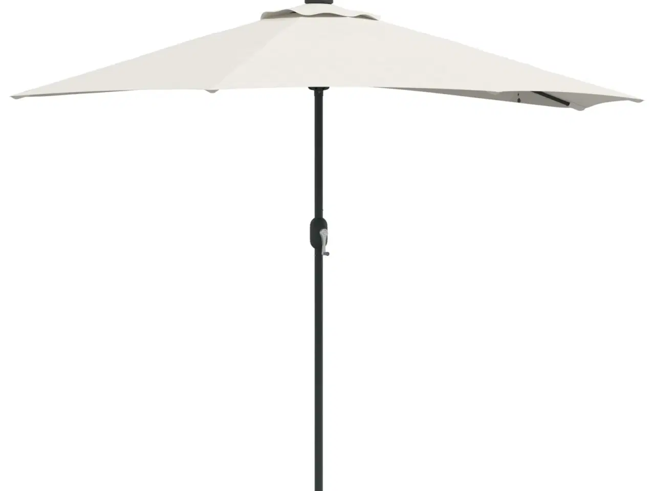 Billede 2 - Halv haveparasol Sandfarvet 294 x 150 x 224 cm Stof