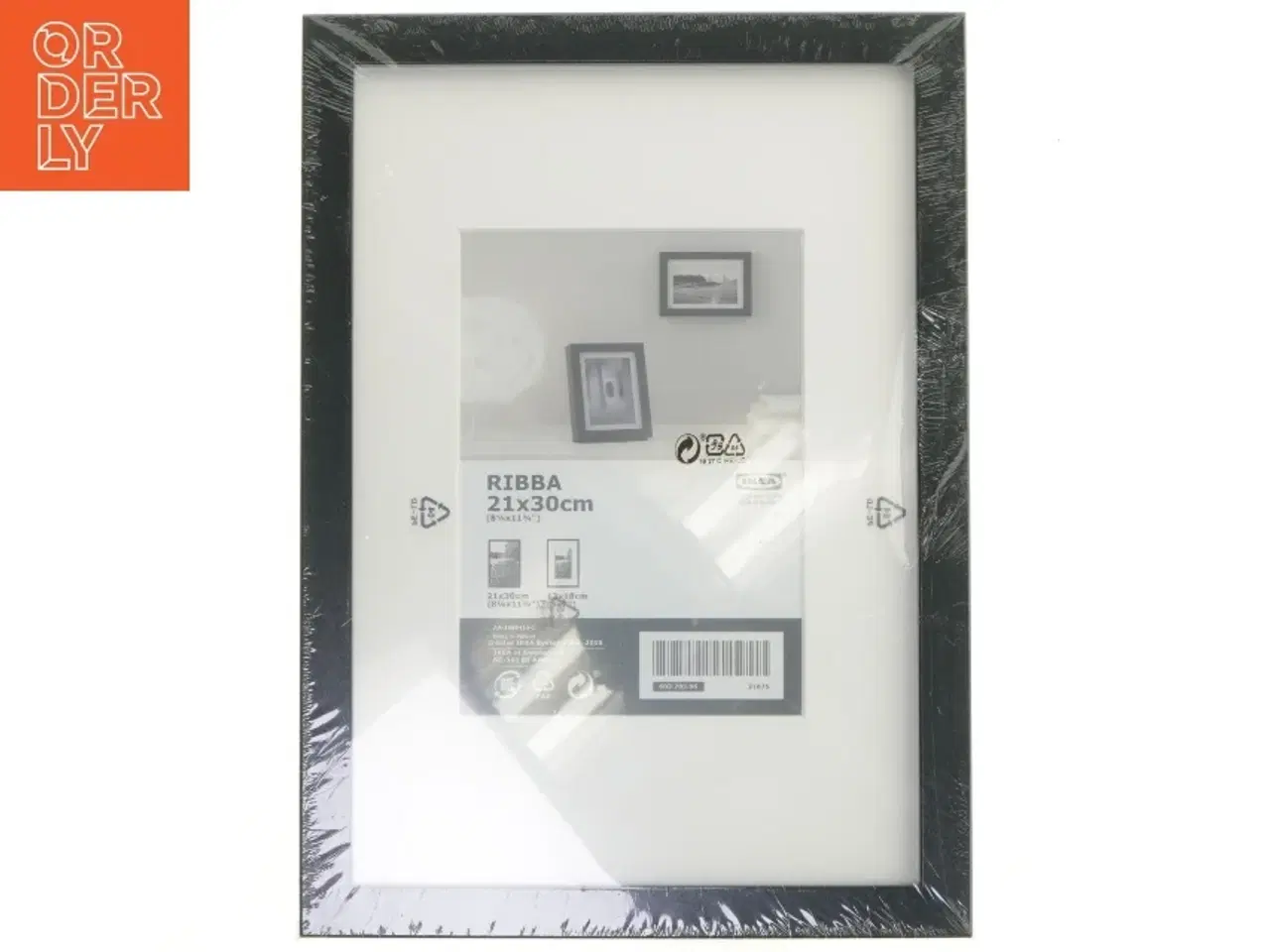 Billede 5 - Sort billedramme fra IKEA (str. 21x30 cm)