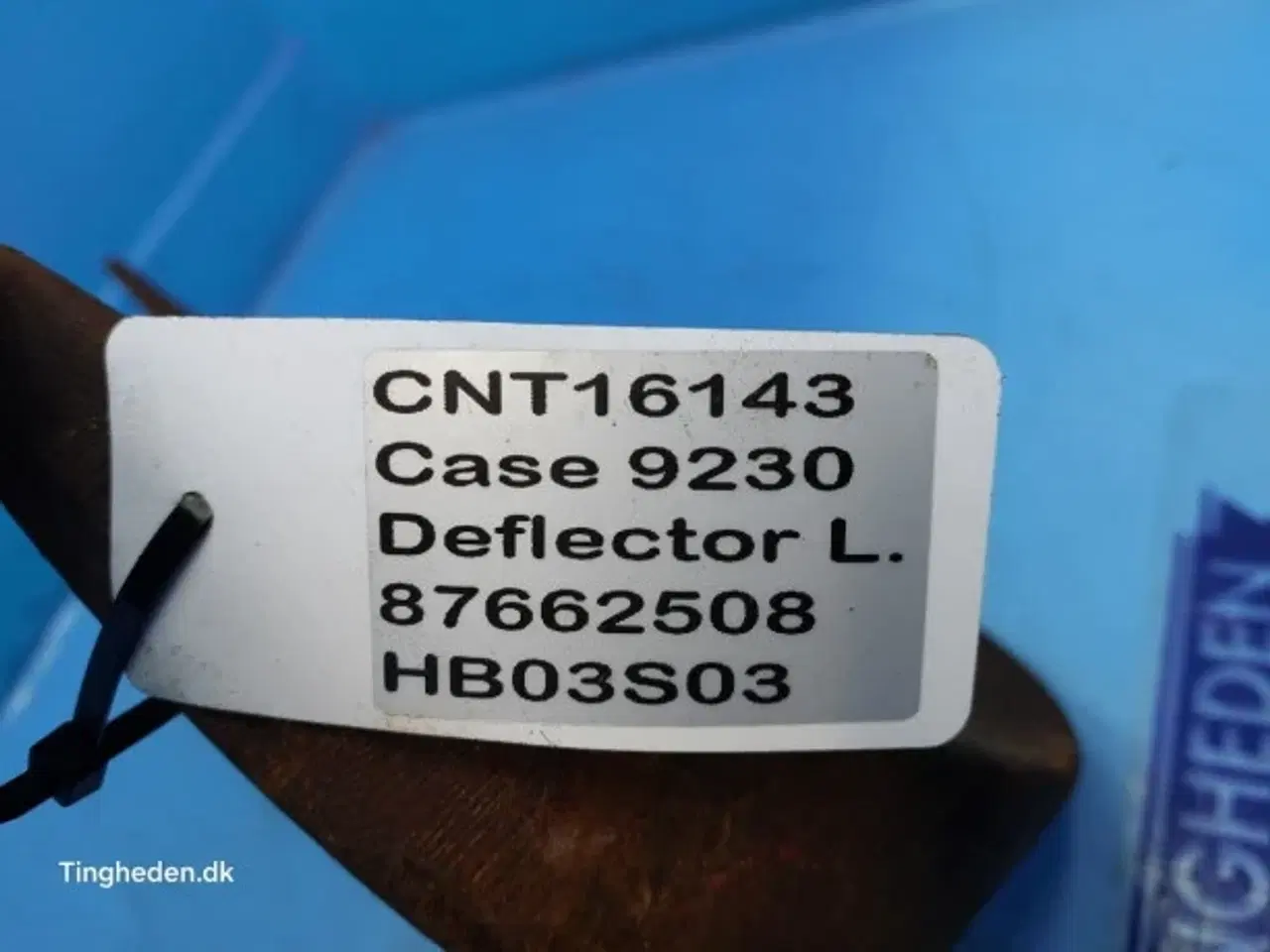 Billede 12 - Case 9230 Afledeplade L. 87662508