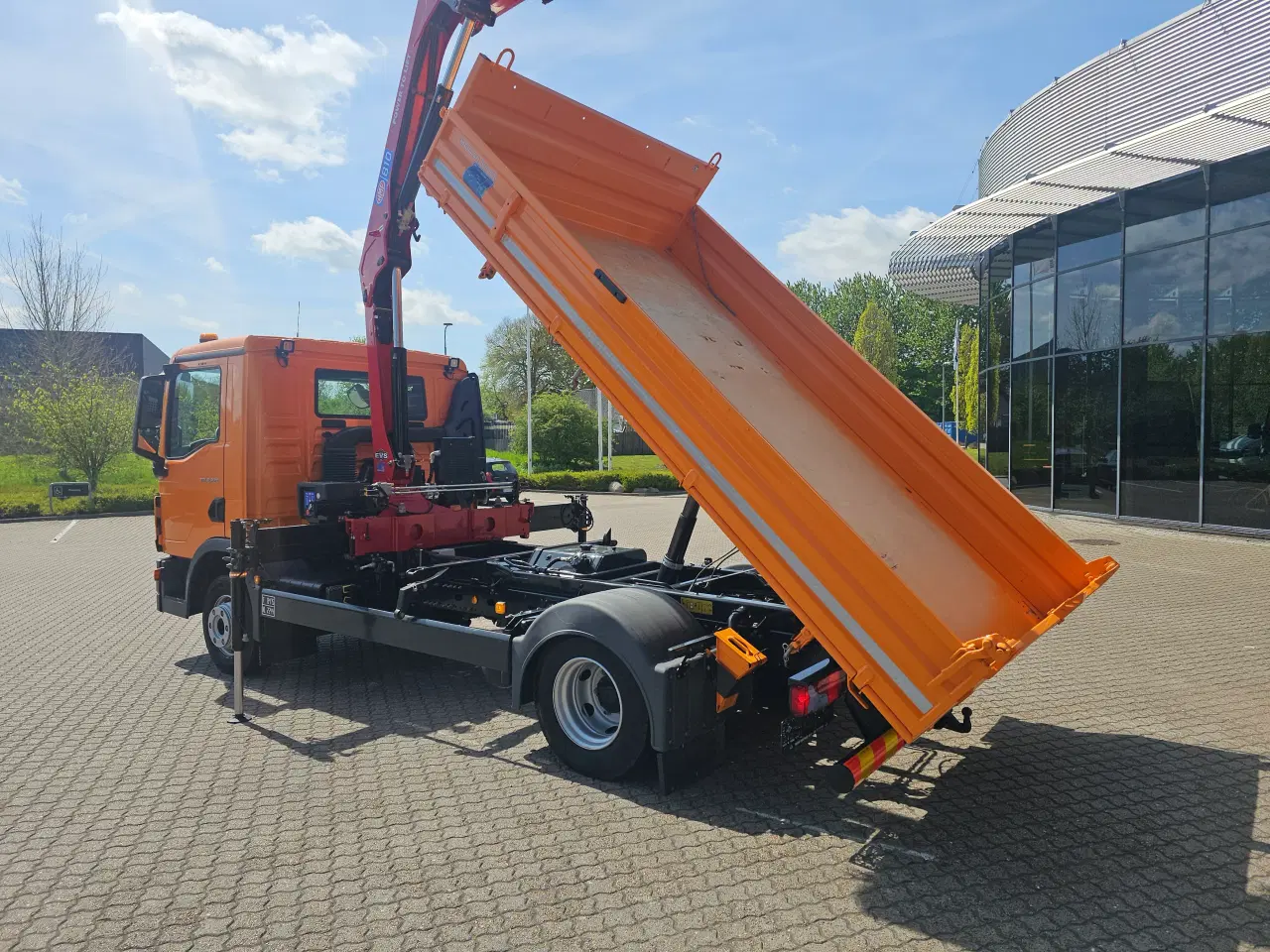 Billede 3 - MAN TGL 8.220, Tip-kran