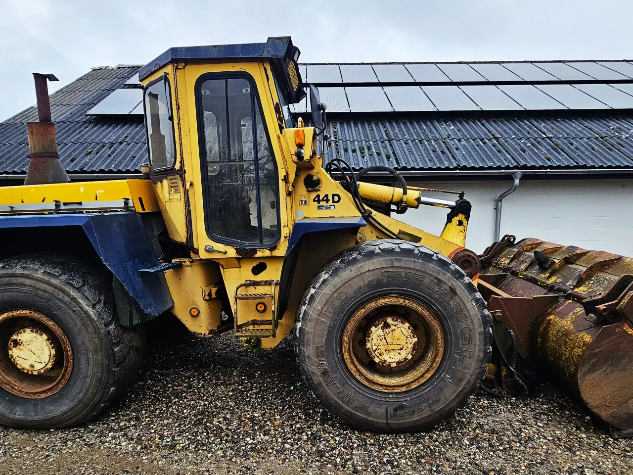 Billede 1 - Hanomag 44D / 11 tons hjullæsser / årgang 1994