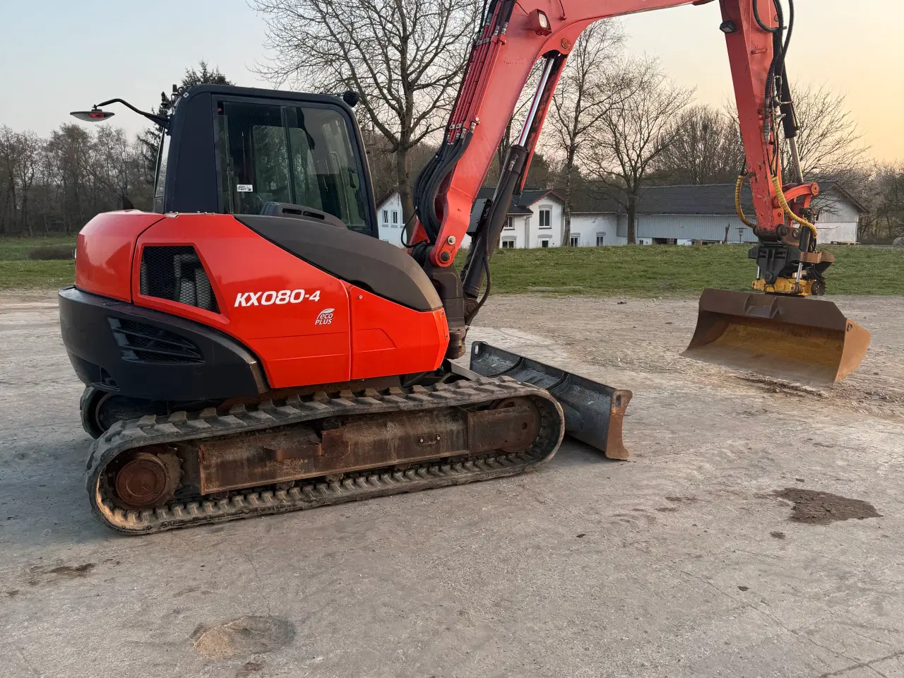 Billede 2 - Gravemaskine Kubota KX080-4