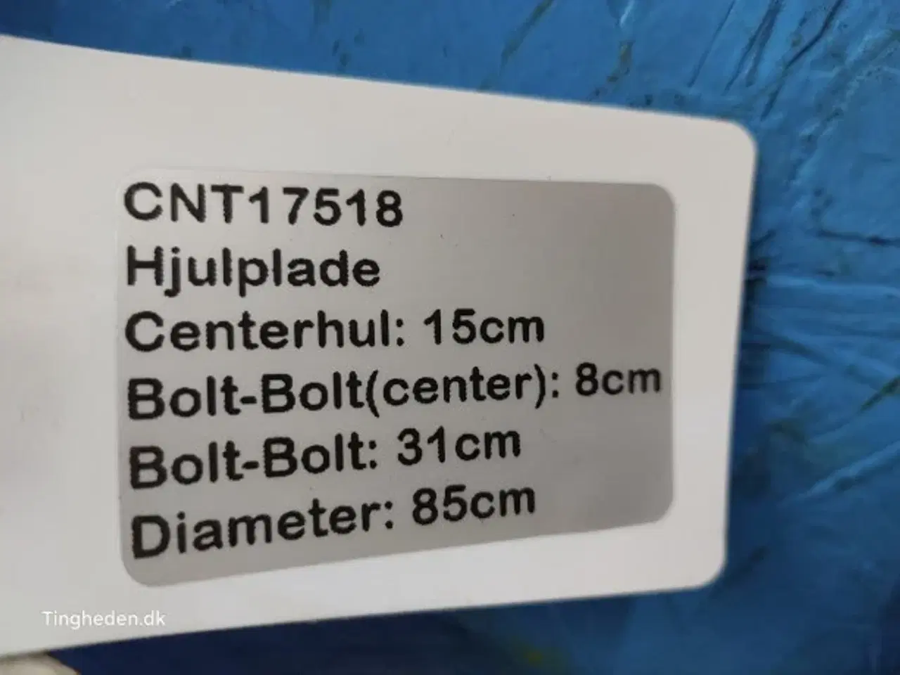 Billede 18 - Fælgplade