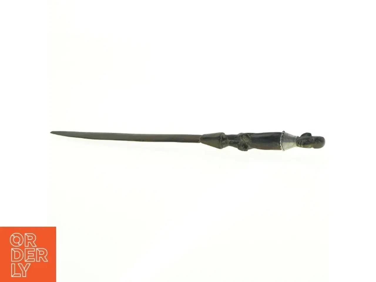 Billede 4 - Brevkniv med afrikansk kvinde (str. 26. x 2 cm)