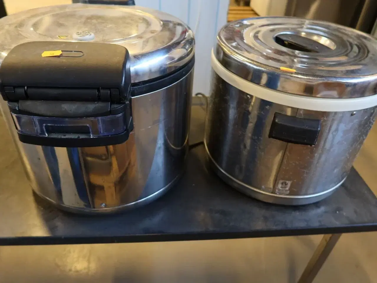 Billede 2 - Riskoger, risvarmer samt bordplade