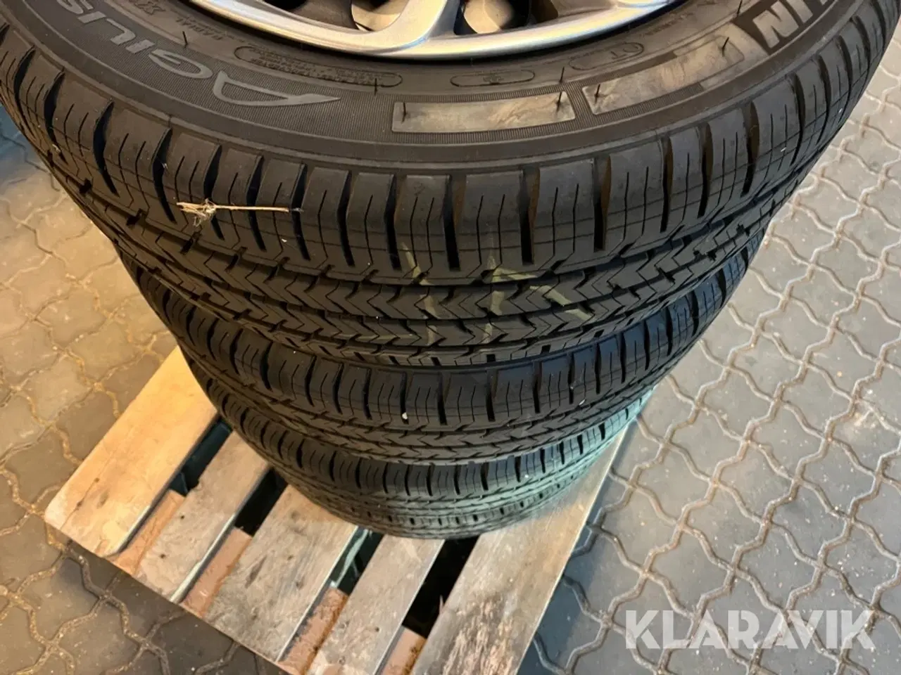 Billede 4 - Bildæk med fælge Michelin Agilis til Citroën – 4 styk