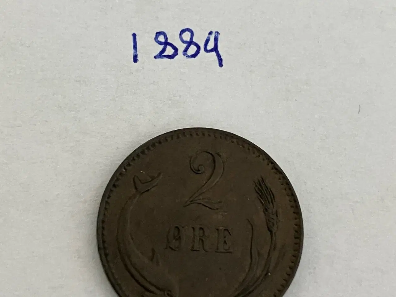 Billede 2 - 2 Øre 1889