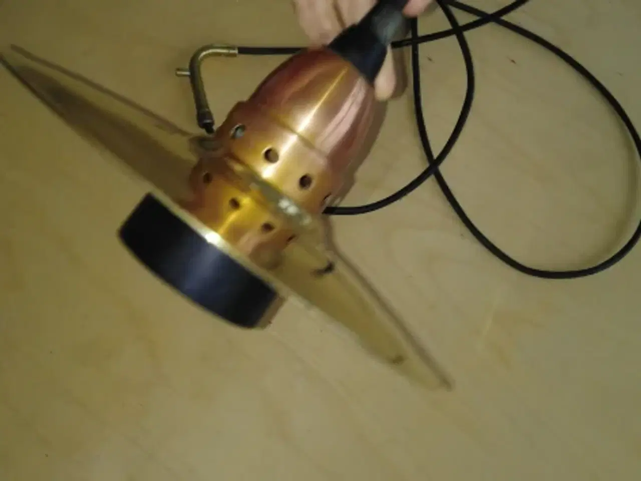 Billede 3 - Pendel i messing og kobber "Filosoflampen"