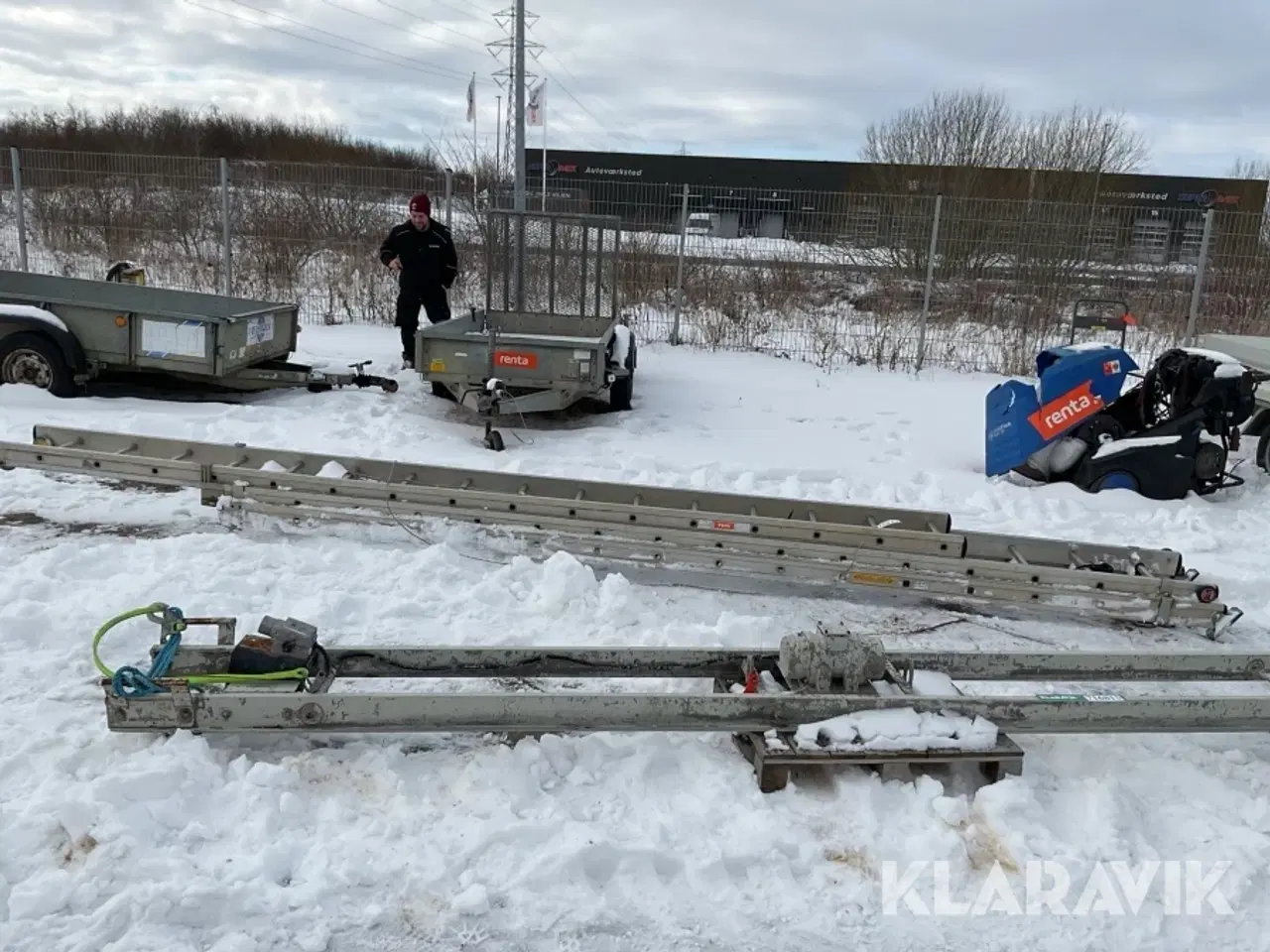 Billede 6 - Tredelt hejsestige Jumbo 11,6 meter