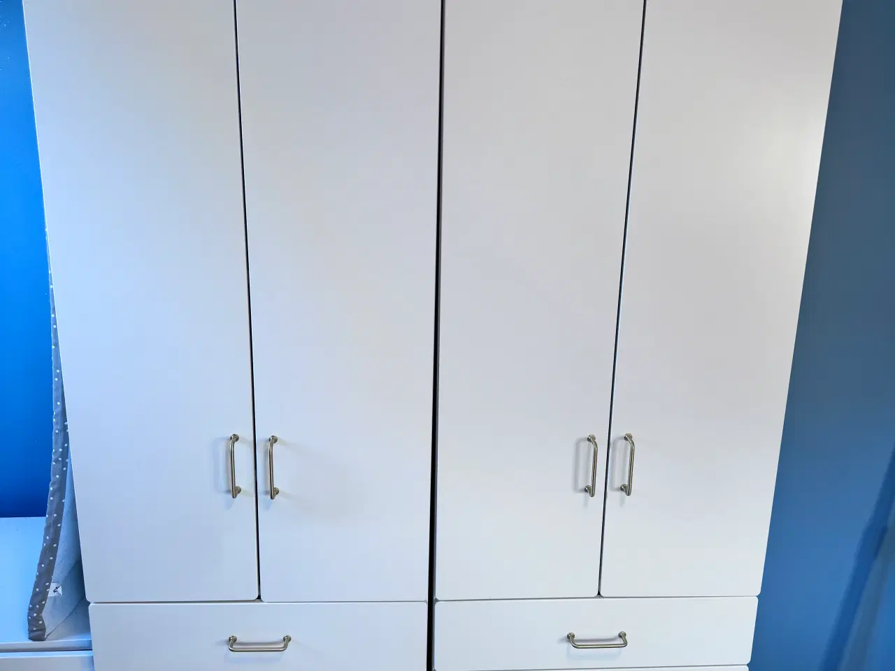 Billede 1 - SMÅSTAD/PLATSA ikea tøjskabe med puf