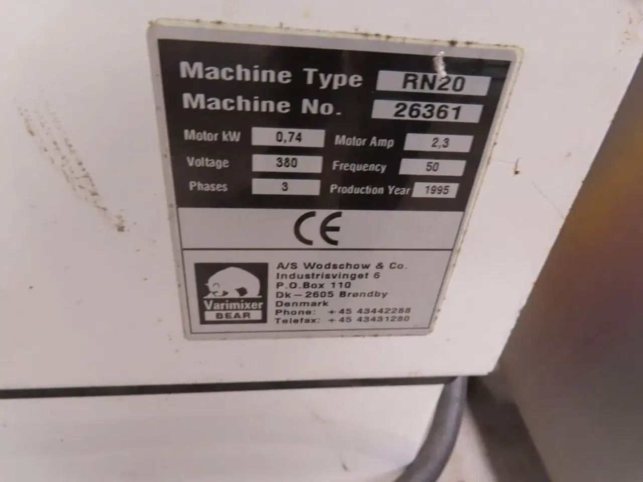Billede 4 - Røremaskine VARIMIXER RN20