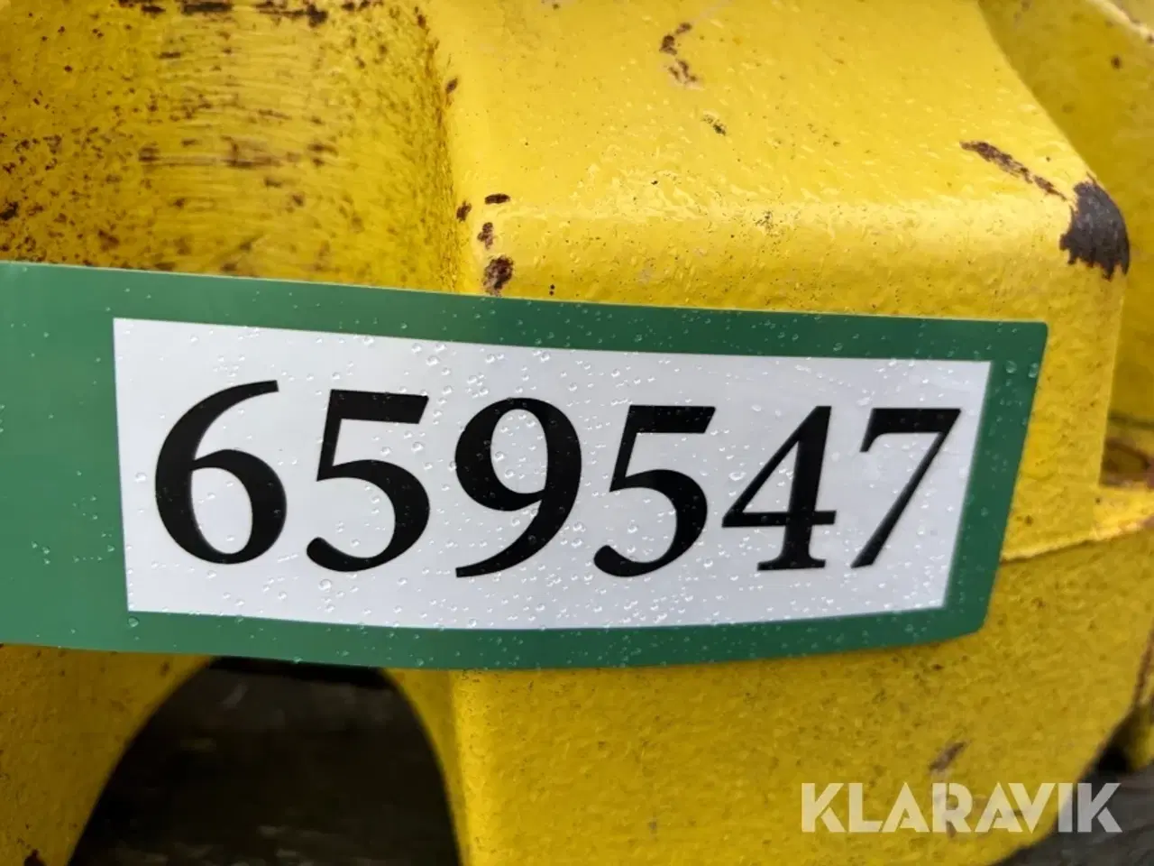 Billede 11 - Fælgvægte John Deere R26/311 - 205 kg 2 styk